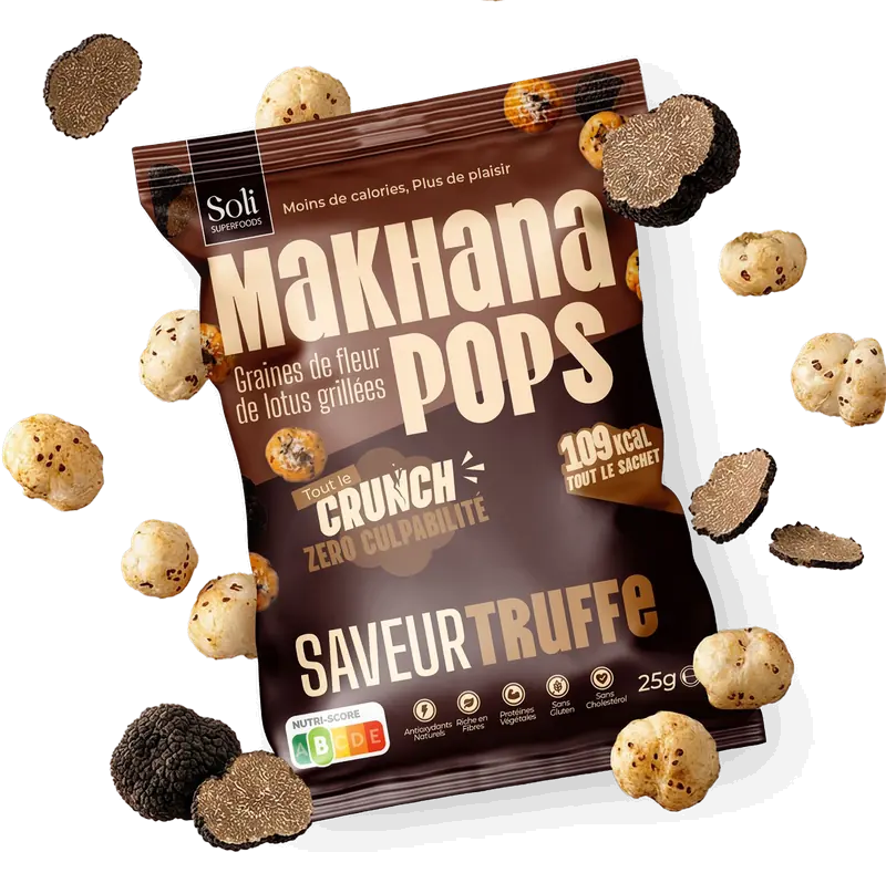 Bolsa de 25 g de Makhana Pops Trufa